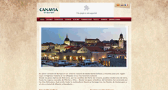 Desktop Screenshot of canavia-travel.com